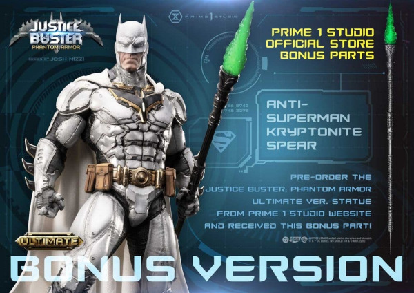 DC Comics Ultimate Museum Masterline Statue Justice Buster: Phantom Armor (Design By Josh Nizzi) Ult 2