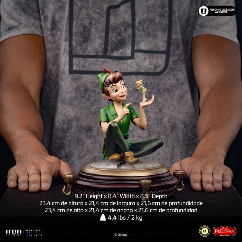 Peter Pan (1953) Art Scale Statue 1/10 Peter Pan & Tinkerbell 23 cm 1