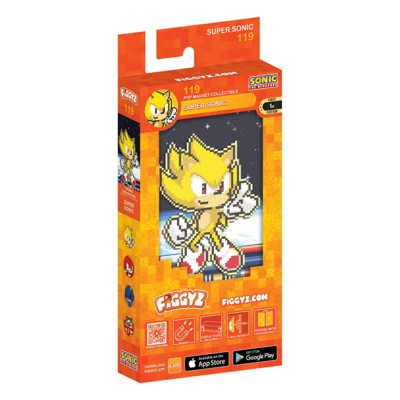 Sonic the Hedgehog (Modern) FiGGYZ Magnet Collectible Super Sonic 11 cm 1