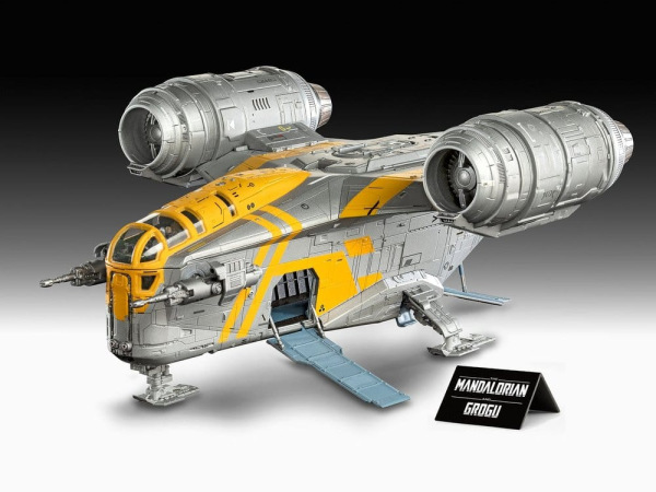 Star Wars The Mandalorian and Grogu Revell Model Kit 1/72 Razor Crest 34 cm 7