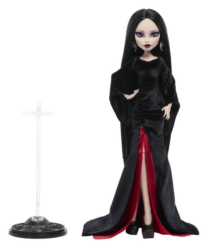 Monster High x Wednesday Collector Doll Morticia Addams 1