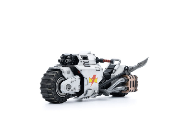 Warhammer 40k Vehicle 1/18 White Scars Raider-pattern Combat Bike 22 cm 8