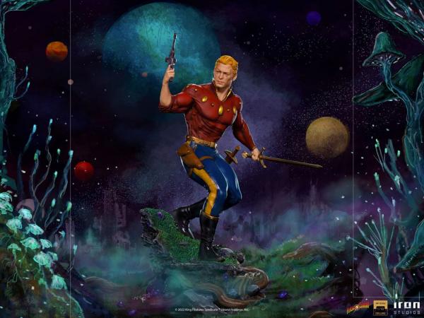 Flash Gordon: Flash Gordon 1/10 Deluxe Art Scale Statue - Iron Studios