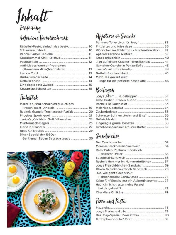 Friends - The TV Series: The Official Cookbook *German Version* 1