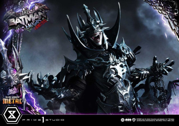 DC Comics Museum Masterline Statue 1/3 Dark Nights: Death Metal The Batman Who Laughs & Robin King D 8
