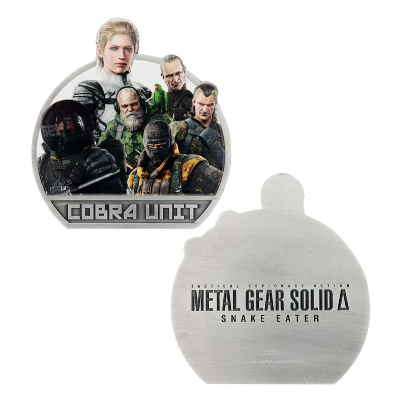 Metal Gear Solid Delta Medallion Cobra Unit Limited Edition 4