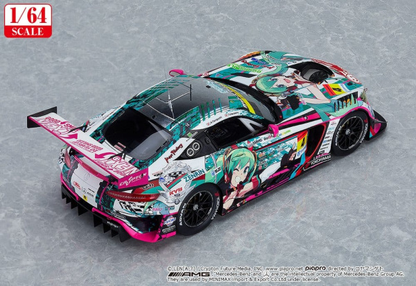 Hatsune Miku GT Project Vehicle 1/64 Hatsune Miku AMG 2020 SUPER GT Ver. 7 cm 2