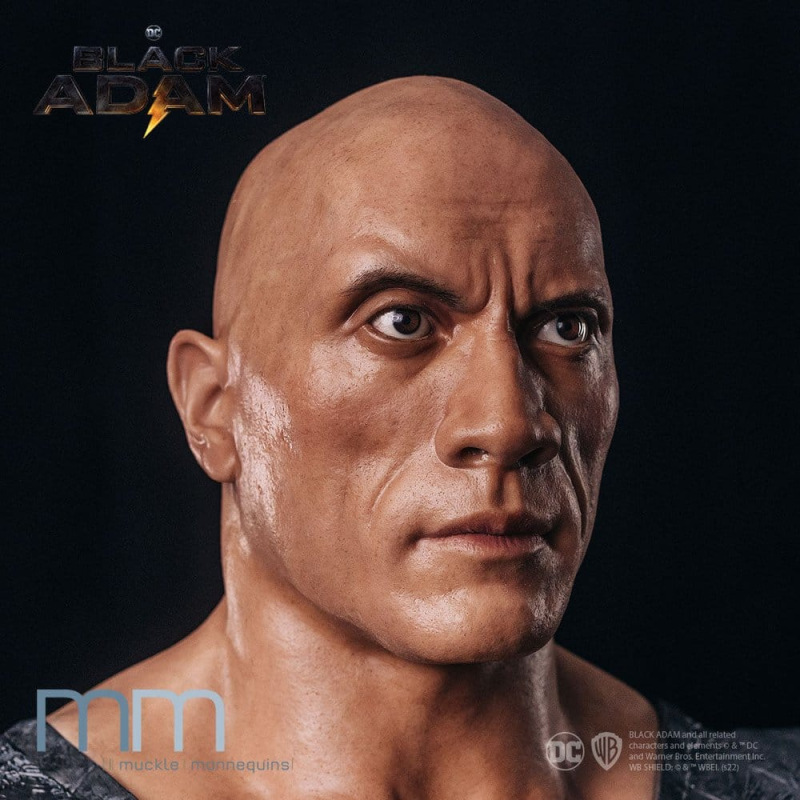 Black Adam Life-Size Bust Silicone Head 2