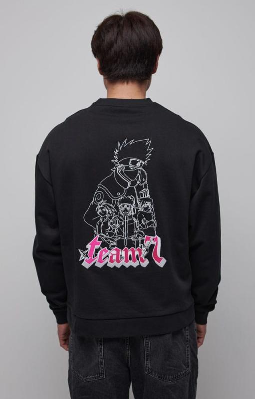 Naruto Shippuden Sweatshirt Graphic Black Size M