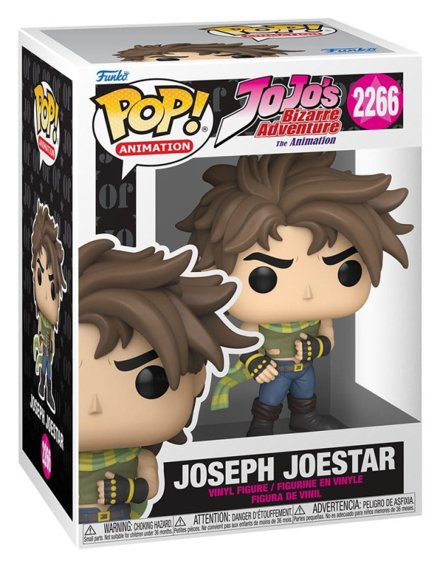 JoJo´s Bizarre Adventure POP! Animation Vinyl Figures Joseph 9 cm 1