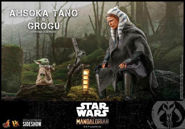 Star Wars The Mandalorian: Ahsoka Tano & Grogu 1/6 Action Figure - Hot Toys