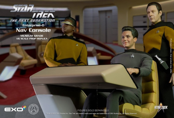 Star Trek: The Next Generation Replica 1/6 Enterprise-D Bridge CONN Console 1