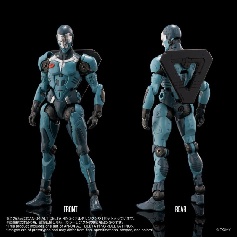 Altered Nano Action Figure AN-04 Alt Delta Ring 10 cm 8