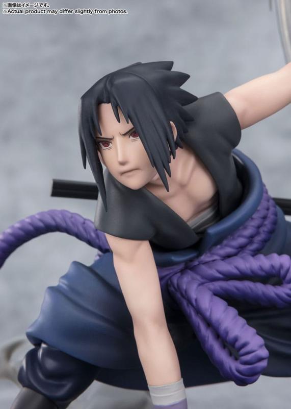 Naruto Shippuden FiguartsZERO Extra Battle PVC Statue Sasuke Uchiha -The Light & Dark of the Mangeky 5