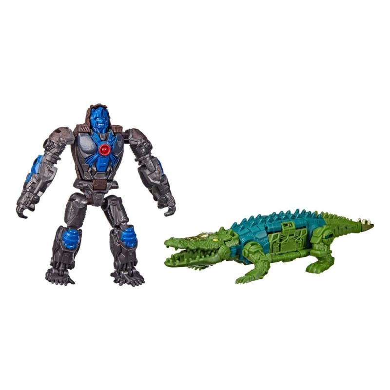 Transformers: Rise of the Beasts Beast Alliance Combiner Action Figure 2-Pack Optimus Primal & Skull