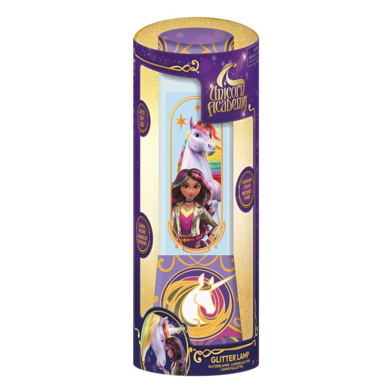 Unicorn Academy LED Glitter Lamps 15 cm Display (12) 1