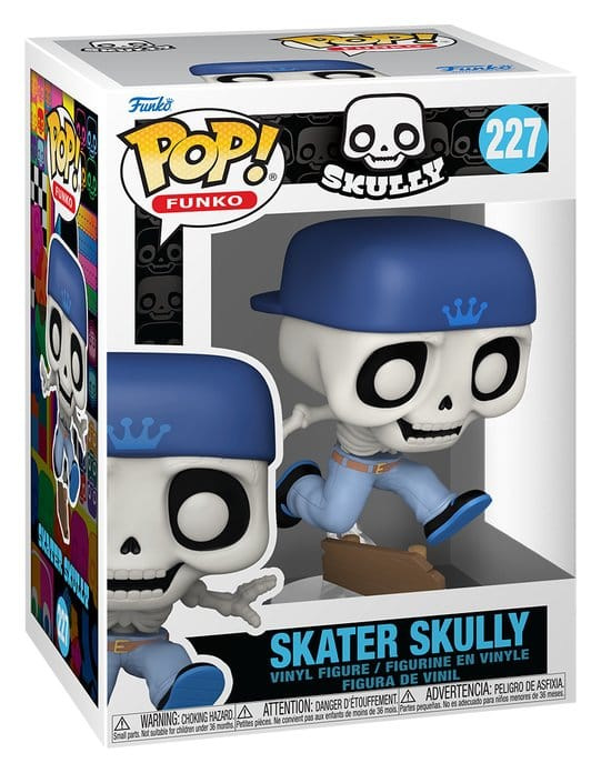 Funko Legacy POP! Icons Vinyl Figure Skater Skully 9 cm 1