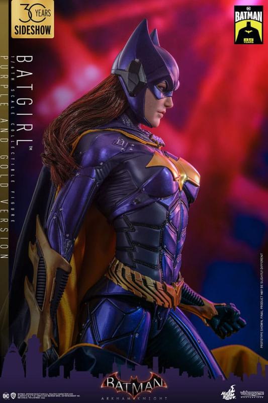 Batman Arkham Knight Videogame Masterpiece Action Figure 1/6 Batgirl (Purple and Gold Version) Exclu 3