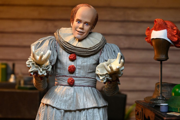 It: Welcome To Derry Action Figure Ultimate Bob Gray As Pennywise 18 cm 7