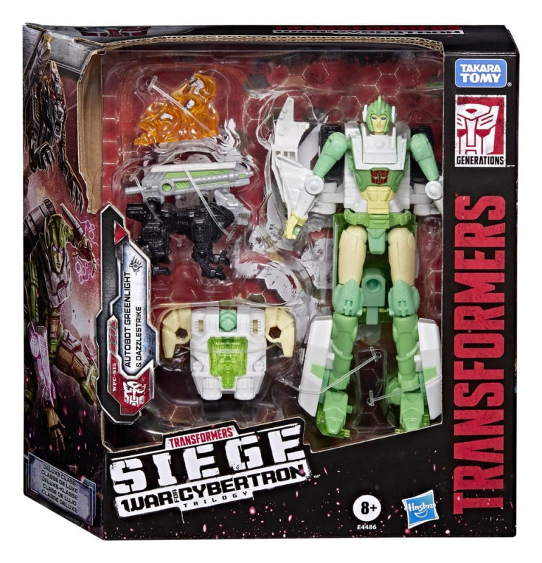 Transformers Generations War for Cybertron: Siege Deluxe Class Action Figure WFC-S15 Autobot Greenli 5