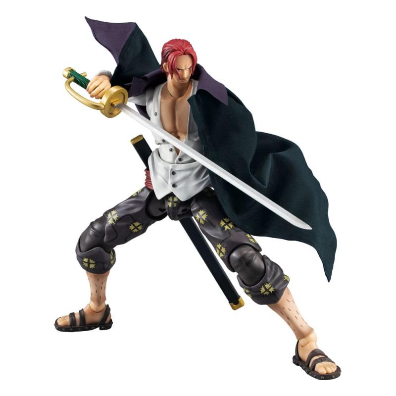 One Piece Variable Action Heroes Action Figure Red-haired Shanks Ver. 1.5 17 cm