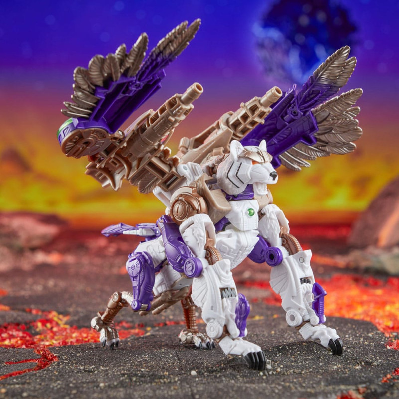 Transformers Generations Legacy United Leader Class Action Figure Beast Wars Universe Tigerhawk 19 c 7