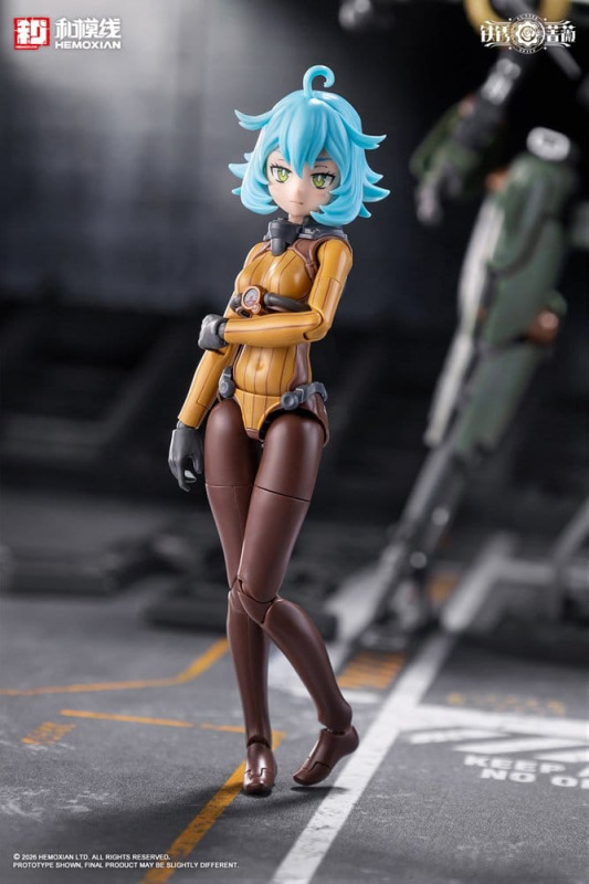 Rusted Brier Plastic Model 1/12 Rhande Koskinen & RTP-10A cutting edge V-HS Tactical Fighter 20 cm 3