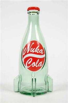 Fallout Bottle Series Replica Glass Bottle Nuka Cola Clear