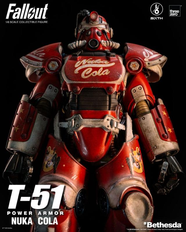 Fallout Action Figure 1/6 T-51 Nuka Cola Power Armor 37 cm 9