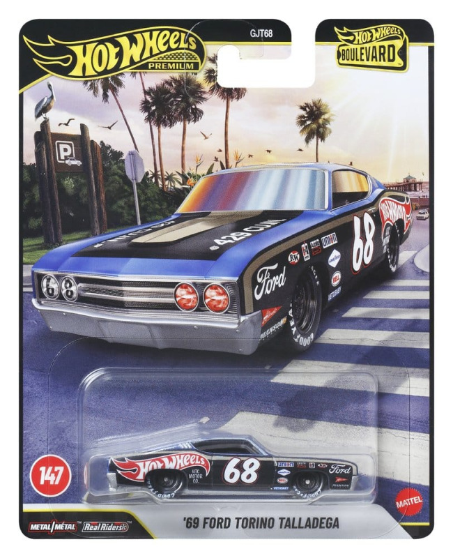 Hot Wheels Premium Die-Cast Vehicles 1/64 Boulevard 978G Assortment (10) 7