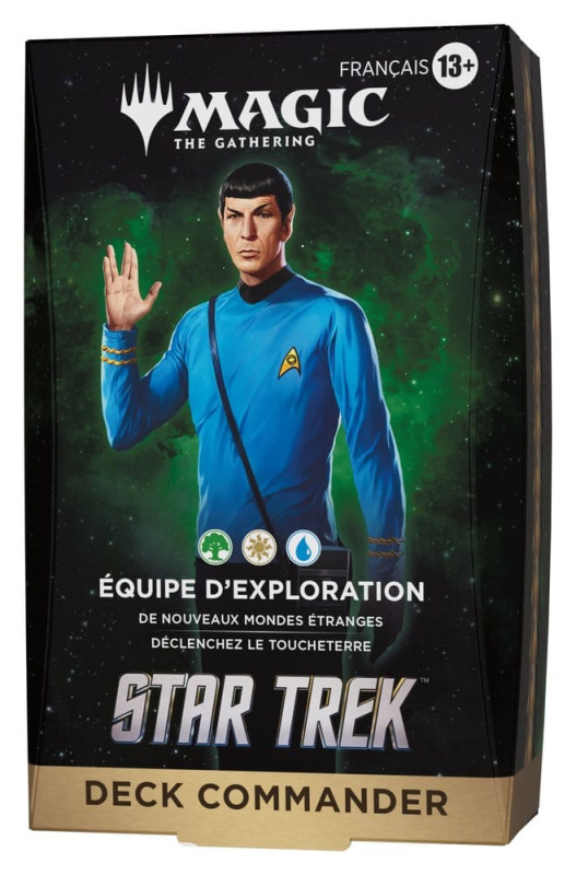 Magic the Gathering Star Trek Commander Decks Case (4) french 2