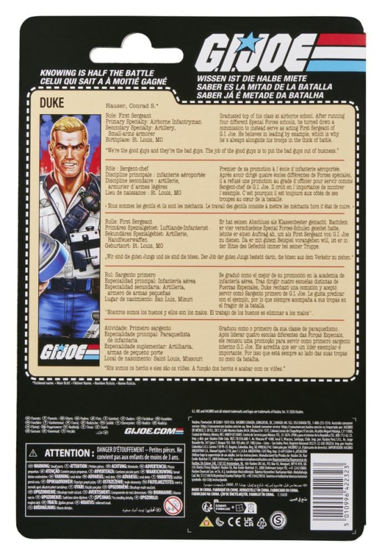 G.I. Joe Classified Series Retro Action Figure Duke 15 cm 1