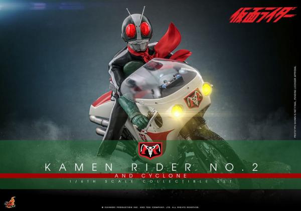 Kamen Rider 1/6 Kamen Rider No. 2 and Cylone 30 cm 1