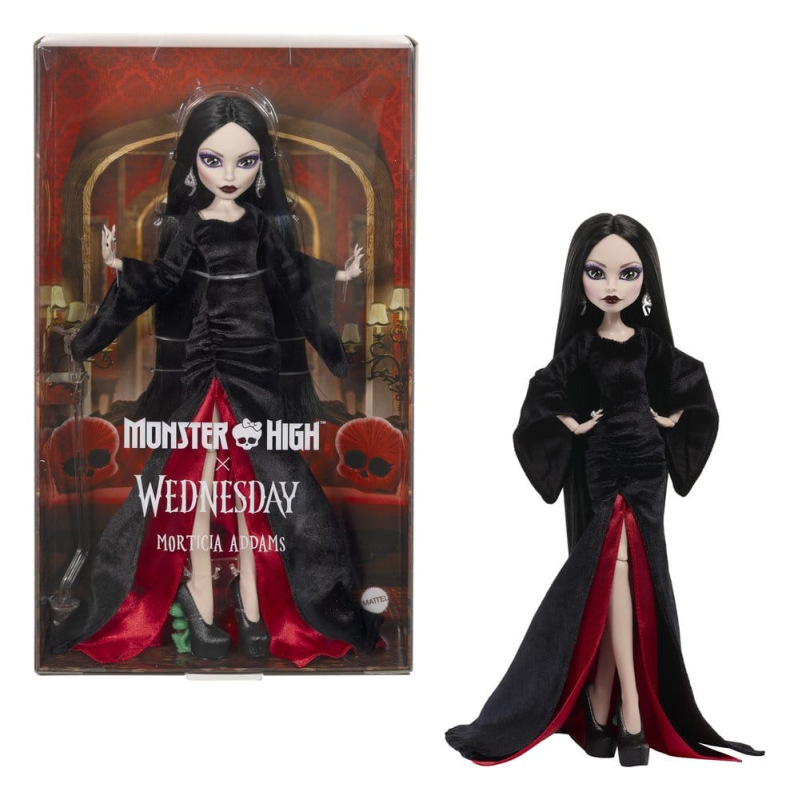 Monster High x Wednesday Collector Doll Morticia Addams 2