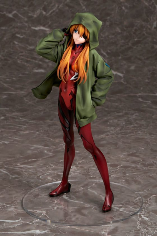 Shin Evangelion Movie PVC Statue 1/7 Shikinami Asuka Langley Hoodie Ver. 23 cm 13