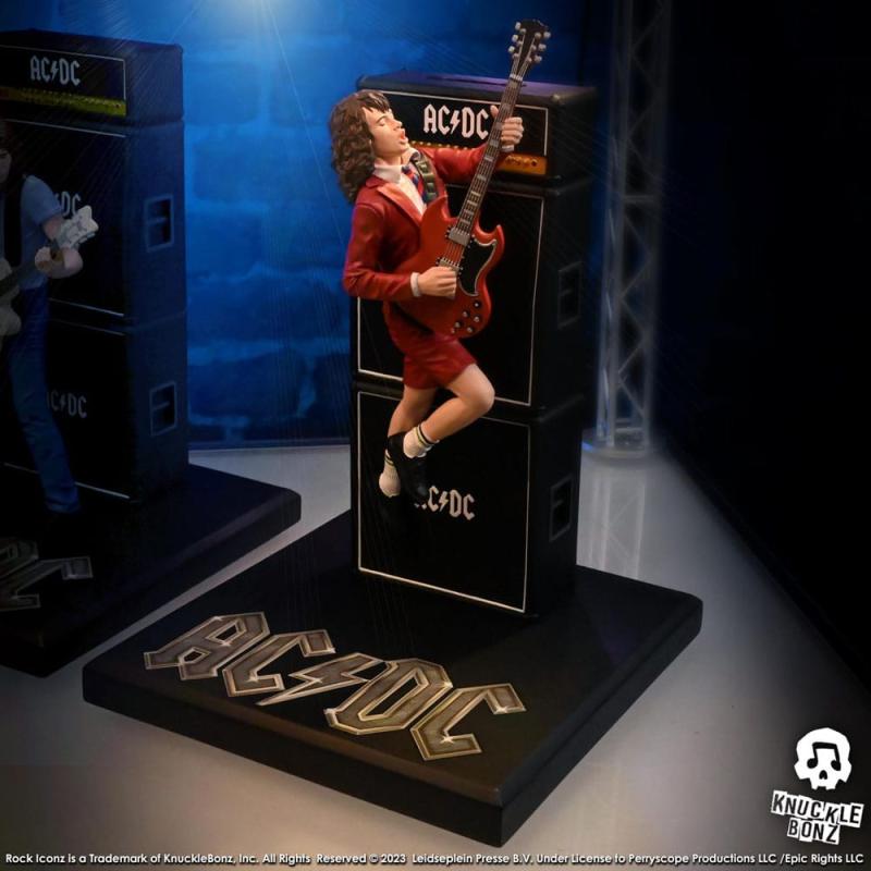 AC/DC: Angus Young III 25 cm Rock Iconz Statue - Knucklebonz