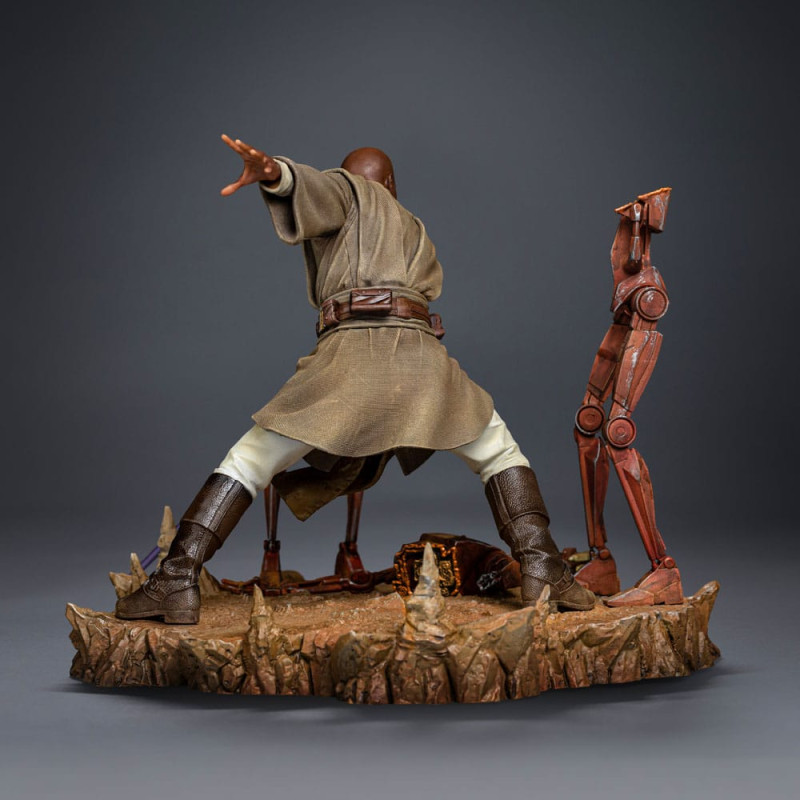 Star Wars Art Scale Statue 1/10 Mace Windu 18 cm 4