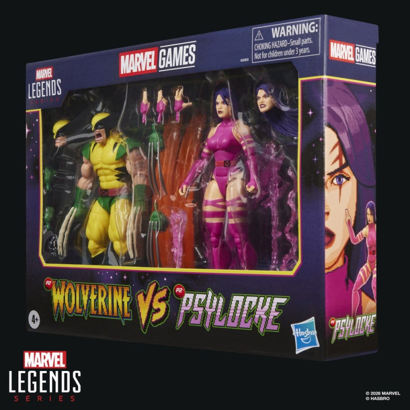 Marvel Games Marvel Legends Action Figure 2-Pack Wolverine & Psylocke 15 cm 7
