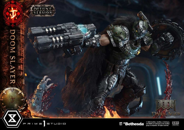 DOOM: The Dark Ages Ultimate Premium Masterline Series Statue 1/4 DOOM Slayer Deluxe Version 77 cm 5