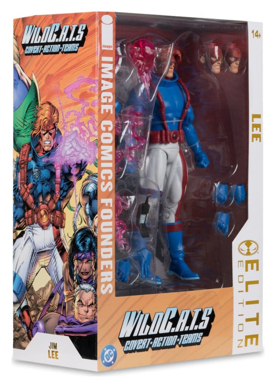 WildC.A.T.S Elite Edition Image Comic Founders Series Deluxe Action Figure Spartan 19 cm 9