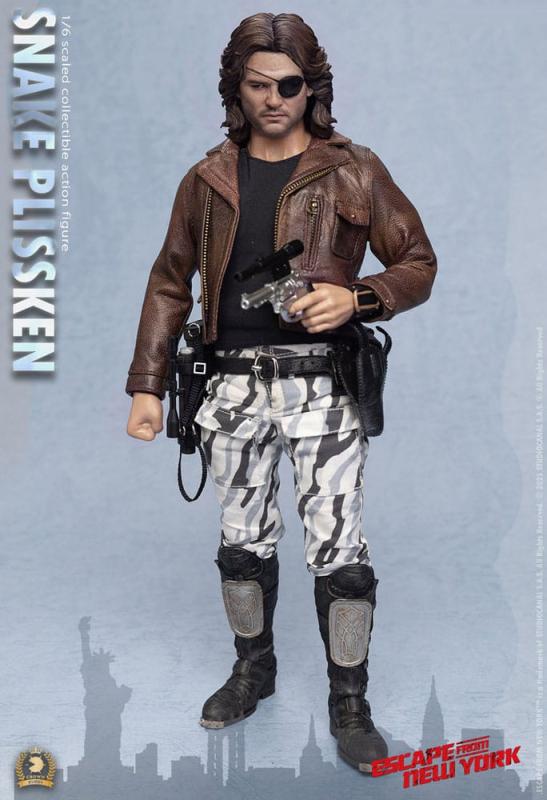 Escape from New York Crown Series Action Figure 1/6 Snake Plissken (Sculpted Hair Version) 30 cm 1