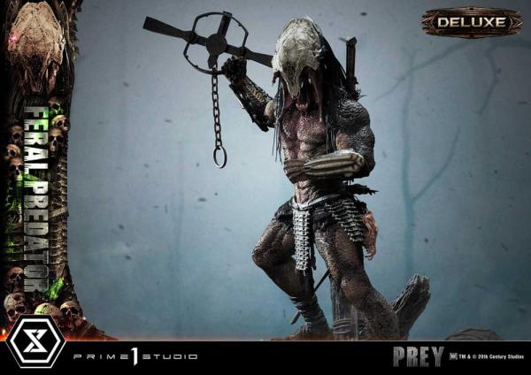 Prey (Movie) Museum Masterline Series Statue 1/3 Feral Predator Deluxe Version 89 cm 6