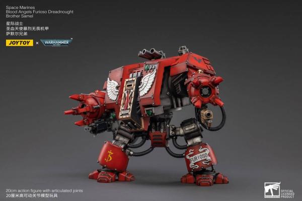 Warhammer 40k Action Figure 1/18 Blood Angels Furioso Dreadnought Brother Samel 20 cm