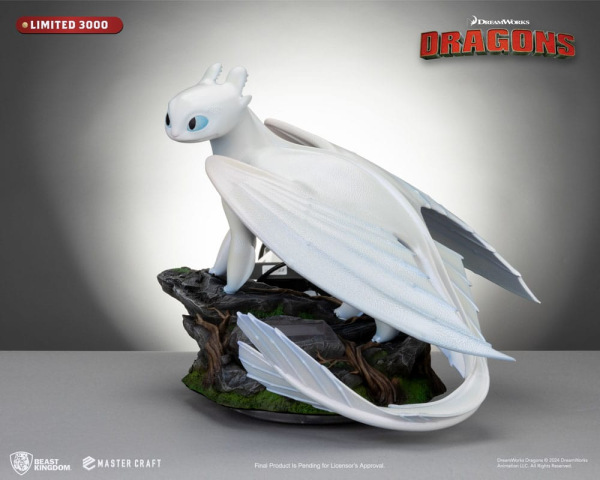 How To Train Your Dragon 3 Master Craft Statue Light Fury 29 cm 13