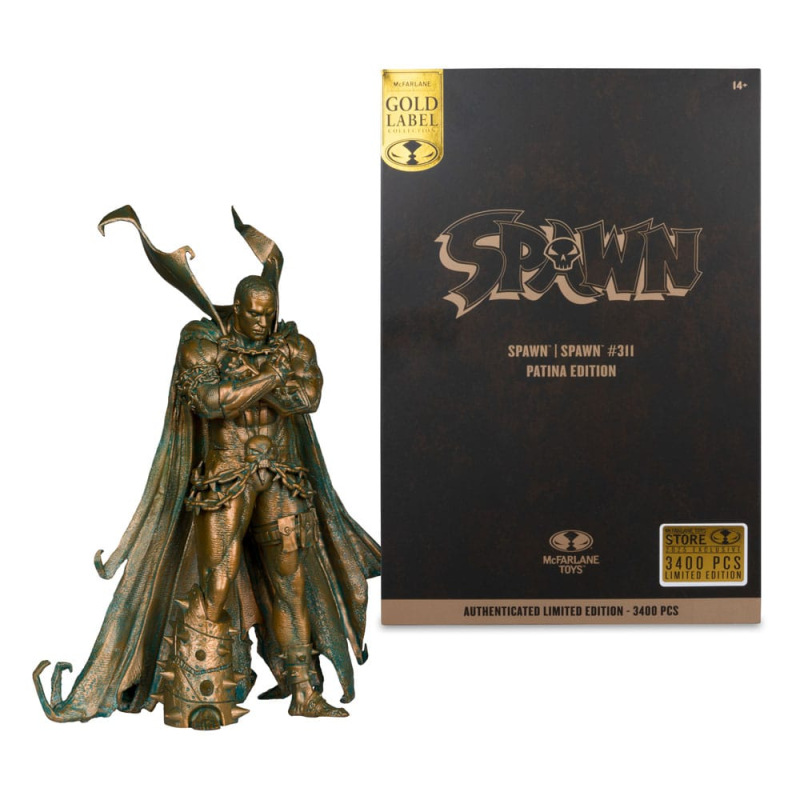 Spawn Action Figure Spawn #311 (Patina Edition) (Gold Label) 19 cm 4