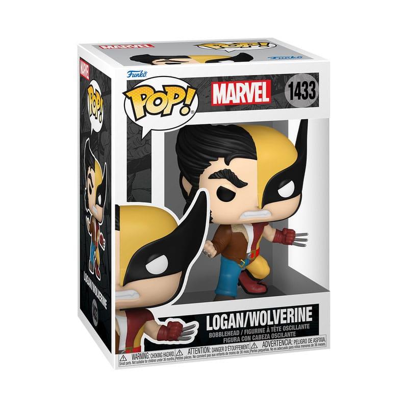 Marvel POP! Vinyl Figure Split- Wolverine/Logan 9 cm 1