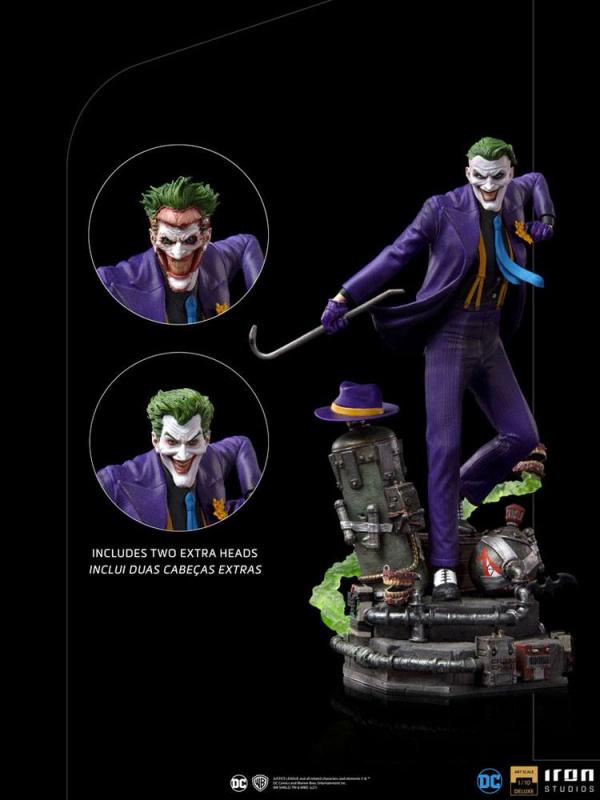DC Comics: The Joker 1/10 Deluxe Art Scale Statue - Iron Studios