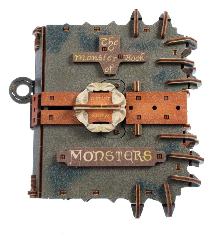 Harry Potter 3D Wooden Puzzle The Monster Book of Monsters 8