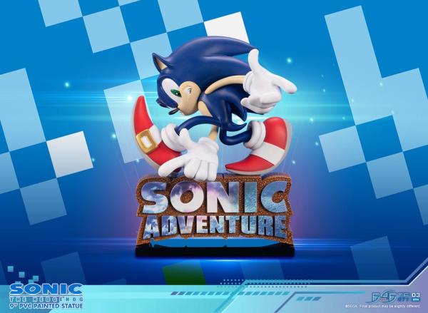 Sonic Adventure: Sonic the Hedgehog Standard Edition 21 cm PVC Statue - First 4 Figures