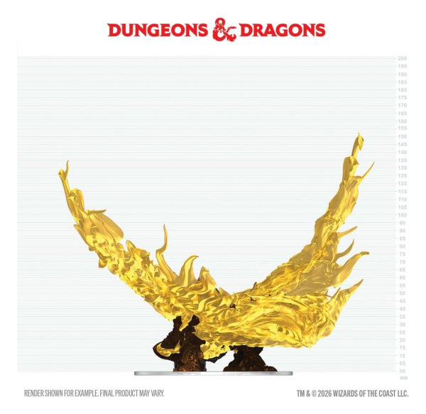 D&D Icons of the Realms Boxed prepainted Miniatures Hollow Dragon 18 cm 1